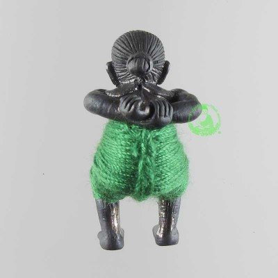 魂魄勇金身迷你型，龙婆Kloy Wat PuKowThong (佛历2556) 绿色做999件