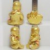 古曼童金身，阿赞尼空加持（佛历2563）Gold Painted, Seat Version