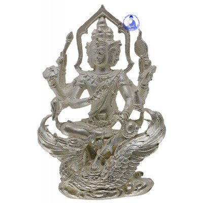 做199尊,银四面佛编号:35,银达固,瓦拉康,佛历2558大法会,龙婆苏啦洒加持