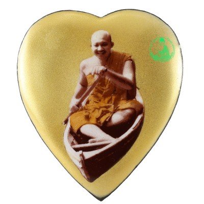 S/n:343 LP ChamNan 2556 Millionaire Bank Note Jumbo Locket Wat BangGooTiThong