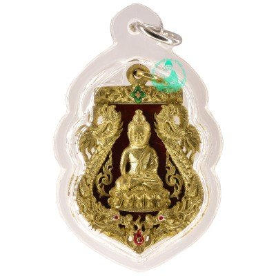 S/n:452 Phra Kring Roy-pi Wat BoWon 2554 ThongRaKang, Blue LongYa, Gold Takrut