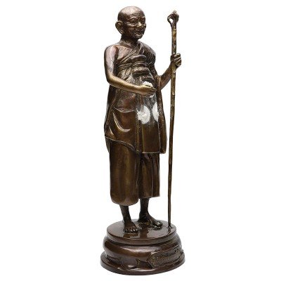 LP Hong 2555 Stand Statue Height 22.5cm Wat SuSanTungMon