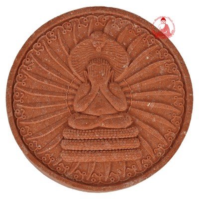 Mass Chanted 7 Times Ajahn KhunPan Phra Pidta 2546 Red Powder 5cm