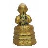 LP Yam 2552 KuManThong 3.5 Inches Statue Wat Sam Ngam, Handwritten Talisman