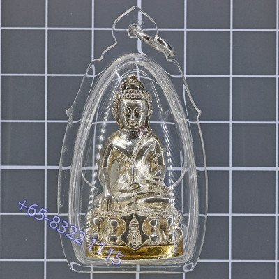 银，真金底座 理﻿事版 最后一批药师佛，僧王100岁周年大法会僧王寺佛历2556