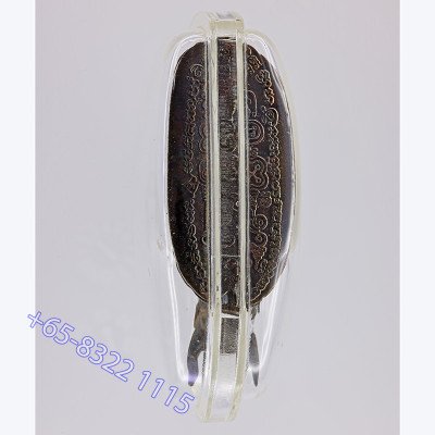 S/n:4504 Wealthy Bull Mini Statue, LP Kalong 2551 Wat KhanLaem