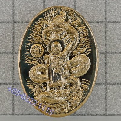 九名僧加持，阿赞康诚，佛历2555龙莆托，理﻿事版阿帕卡小模3.6cm，做 37 套