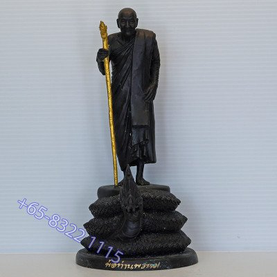 编号:92 LP Prom金身,佛历2559,Wat Planupap,雕像身高20.5cm