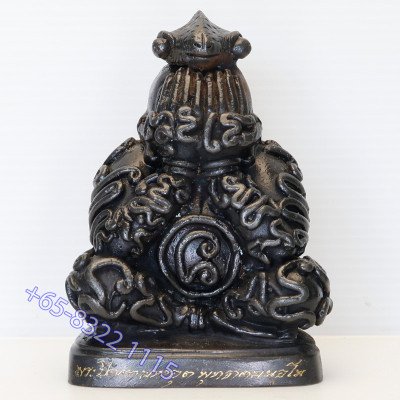 阿赞坤潘,LP Glun加持 Wat KhaoOr,佛历2546,必達金身,高 12.5cm 考澳寺