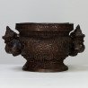 Phra RaHu Incense Censer 2551 Wat PiKulThong ID: 12.5 cm