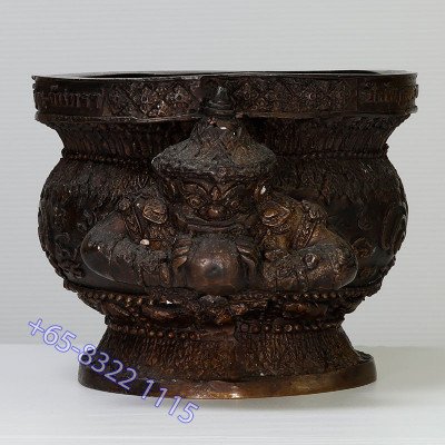 啦胡香炉,佛历2551,Wat PiKulThong 内径:12.5 厘米