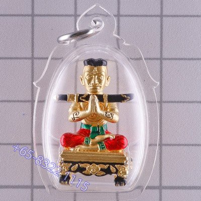 古巴苏滨，佛历2567坤平将军，镀金龙牙2.9cm，金面坤平