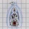 LP Yai 2563 Phra Kring Red Naga Eye Silver Leklai 4.2cm