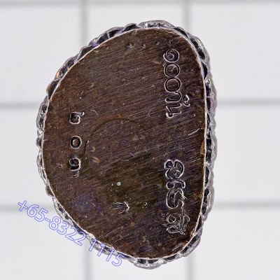 Famous Monks Blessed for LP Hong 100 days 2557 Phra Kring Brass 3.9cm