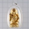 Phra 大黑天财神 ChaoSua 2567 KruBa Chai Ya, Gold Plated 3.5cm