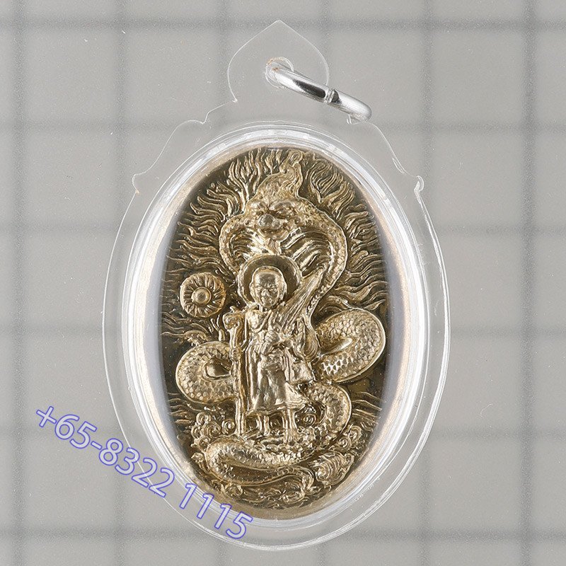 九名僧加持，阿赞康诚，佛历2555龙莆托，理﻿事版阿帕卡小模3.6cm，做 37 套