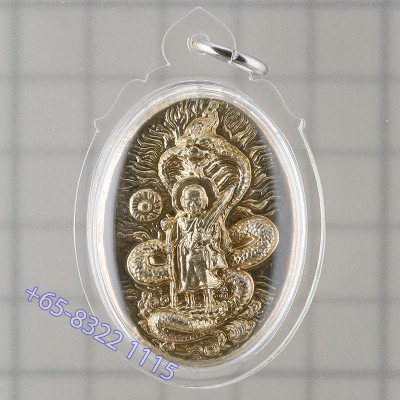 九名僧加持，阿赞康诚，佛历2555龙莆托，理﻿事版阿帕卡小模3.6cm，做 37 套