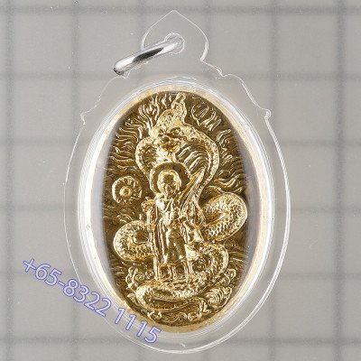 Ajahn Klang Seng 2555 LP Thuad Gold Plated 3.6cm, KMK Made 37 sets