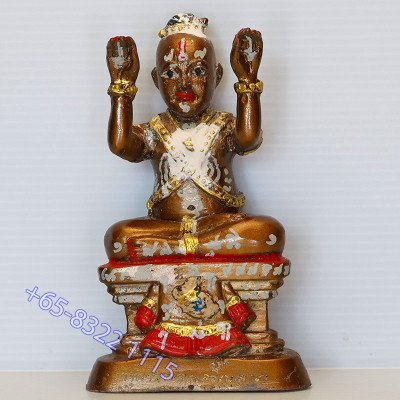 LP Yam 2556 KuManThong Statue 14.5cm Wat Sam Ngam