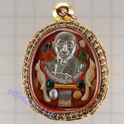 龙婆宏,佛历2556,掩面佛,必達,金符管,象牙﻿洒力卡,富裕鸟,头发