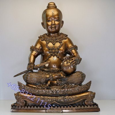 编号：68，古曼童金身41cm（9寸腿）龙莆宏加持佛历2553，做199尊