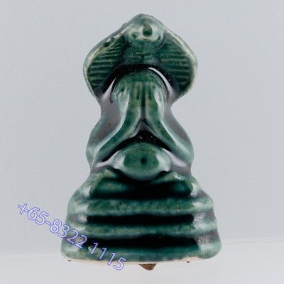 7次大法会，佛历2546，阿赞坤潘加持，帕必达小金身，陶瓷2.8cm