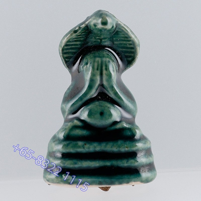 Mass Chanted 7 Times Ajahn KhunPan Phra Pidta 2546 Ceramic 2.8cm