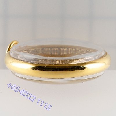 90％泰金壳，千刀帕必达，佛历2546大法会阿赞坤潘加持，九宝铜编号：269