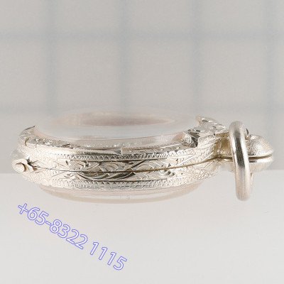 S/n:665 Ajahn KhunPan 2545 Jatukam Silver 2.1cm Made 999 pcs