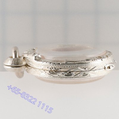 S/n:665 Ajahn KhunPan 2545 Jatukam Silver 2.1cm Made 999 pcs