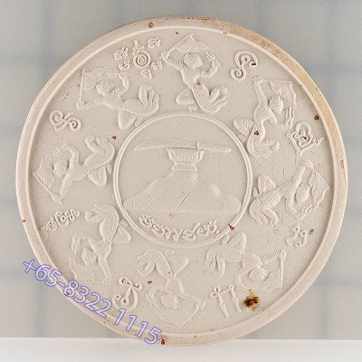 7x Ceremony Ajahn KhunPan B.E.2546 Phra Pidta Gold Plated Ceramic 4.5cm G-Pra Cert