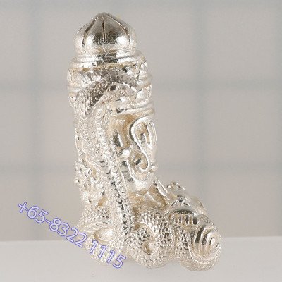 Silver 22g 108 Monks Blessed Luang Nui 2549 KohSetThee 1st Batch Phra Pidta PanPaKan S/n:122