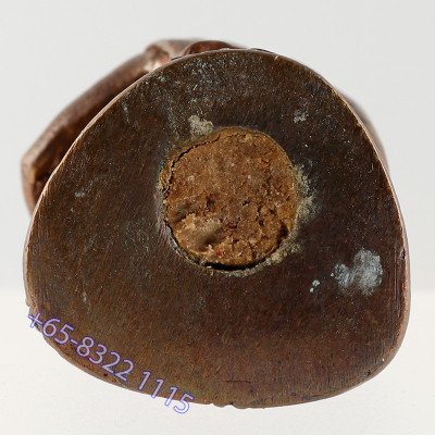 龙莆宏 佛历2552 鲁士 Kalai Yakot, 三宝铜 3cm Wat SuSan Thung Mon