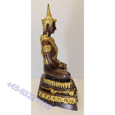 第一批 昭坤素拉萨 瓦帕杜 佛历2557 龙莆 Phet 贴金 金身 24cm 编号:292