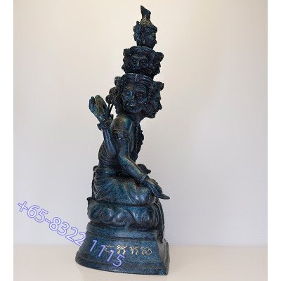 Made 88pcs S/n:18 LP ThongDam 9 Face Phra Lersi Statue 30cm B.E.2562