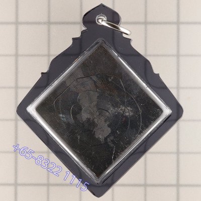 龙婆禅南佛历2560加持，四面佛，铅手写护符 4.1cm G-Pra 证书