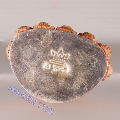 做279尊，编号：260，龙婆沙空佛历2552加持，药师佛，木银底子5cm，意大利金壳