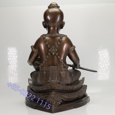 做500尊，编号:129 龙婆宏加持，天童古曼金身 25cm 佛历2554