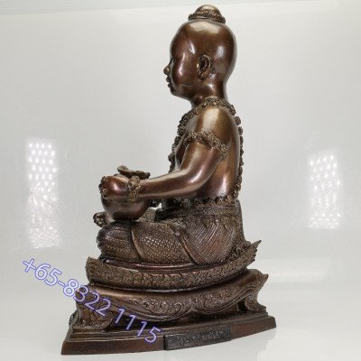 做500尊，编号:129 龙婆宏加持，天童古曼金身 25cm 佛历2554