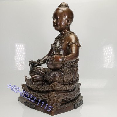 做500尊，编号:129 龙婆宏加持，天童古曼金身 25cm 佛历2554