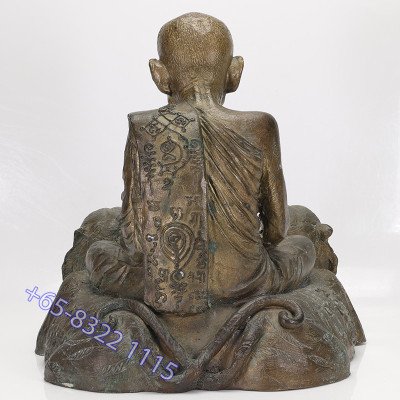 作1999尊,编号:1395第一期,龙莆伽隆座虎金身,佛历2550,Wat Khao Laem
