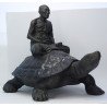 LP Liew Wat RaiTangThong B.E.2538 Wealth Tortoise Statue 35cm