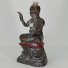 LP Yam 2536 KuManThong Statue Wat SamNgam, Bones, Handwritten Talisman