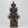 Ajahn Plian Wat Khao Aor B.E. 2563 Thao Wessuwan Statue 23cm S/n: 58