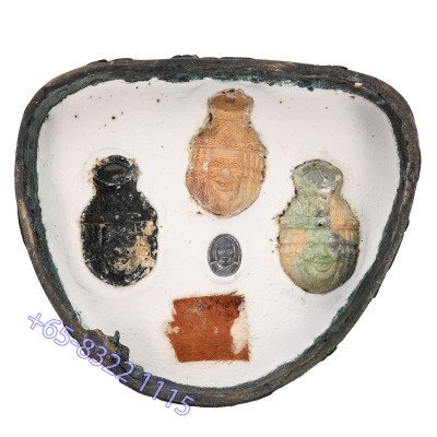 第一批 龙莆 ThongDam 9 脸 Phra 隐士 金身 30cm 佛历2553, 编号:248 作 399尊