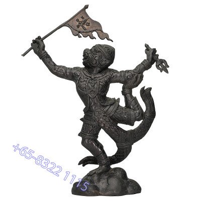 LP Phian Wat Kroen Kathin B.E.2559 Hanuman Statue Height 23cm