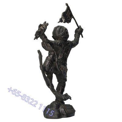 龙莆 Phian Wat Kroen Kathin 佛历2559 哈努曼 金身 高 23cm