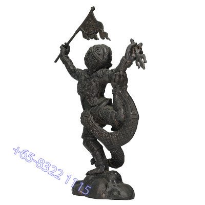 LP Phian Wat Kroen Kathin B.E.2559 Hanuman Statue Height 23cm
