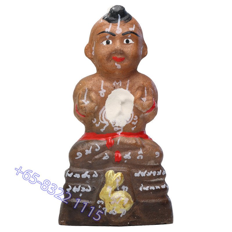 龙莆炎 Wat Sam Ngam 佛历2557 古曼童 金身 17cm